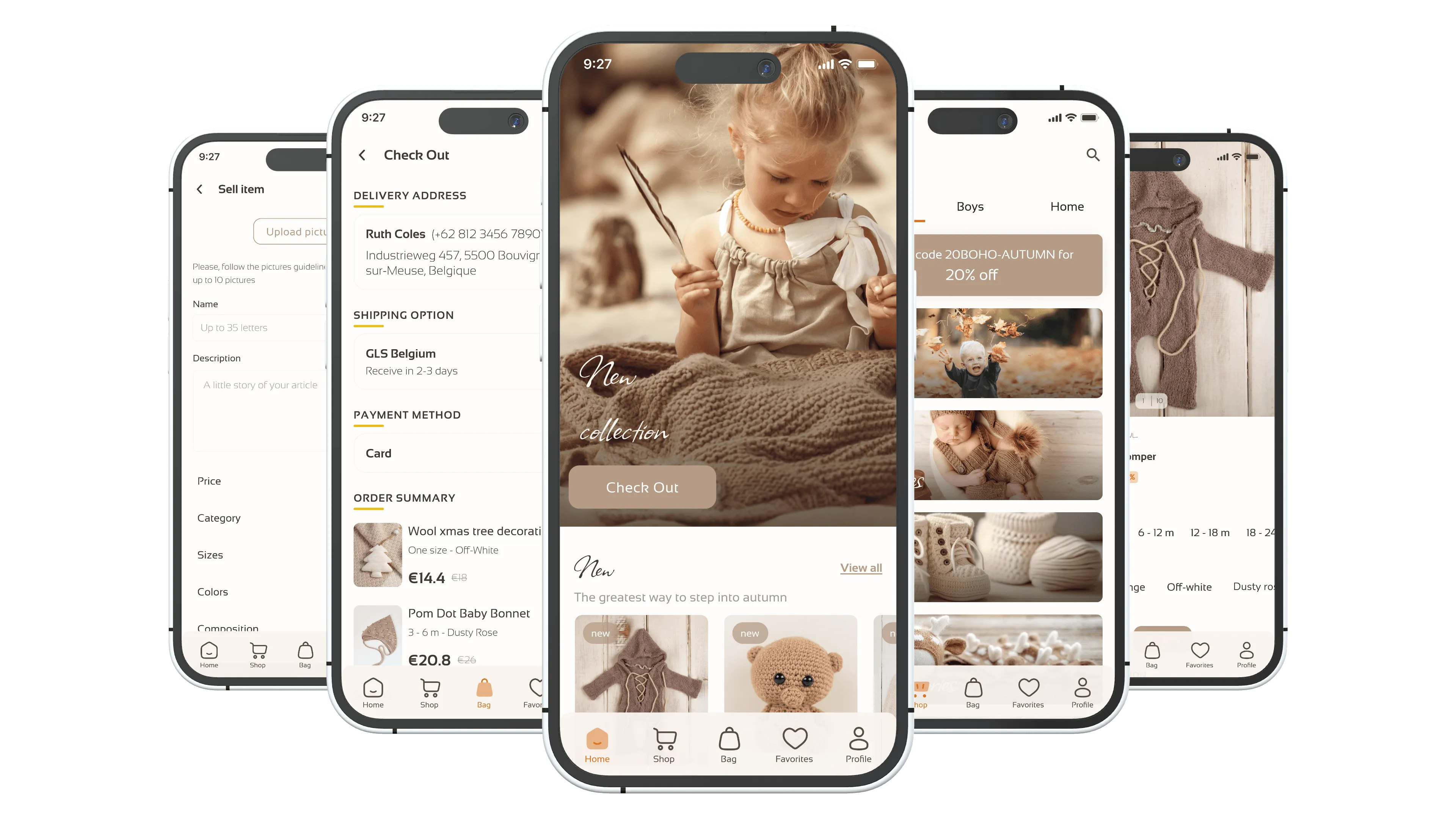 Sustainable baby fashion marketplace